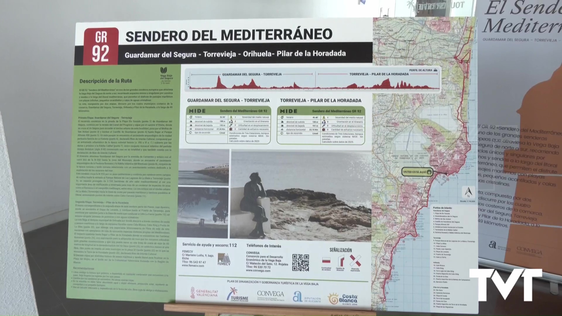 Imagen de Dos etapas homologadas del Sendero del Mediterráneo discurren por la Vega Baja, y por Torrevieja
