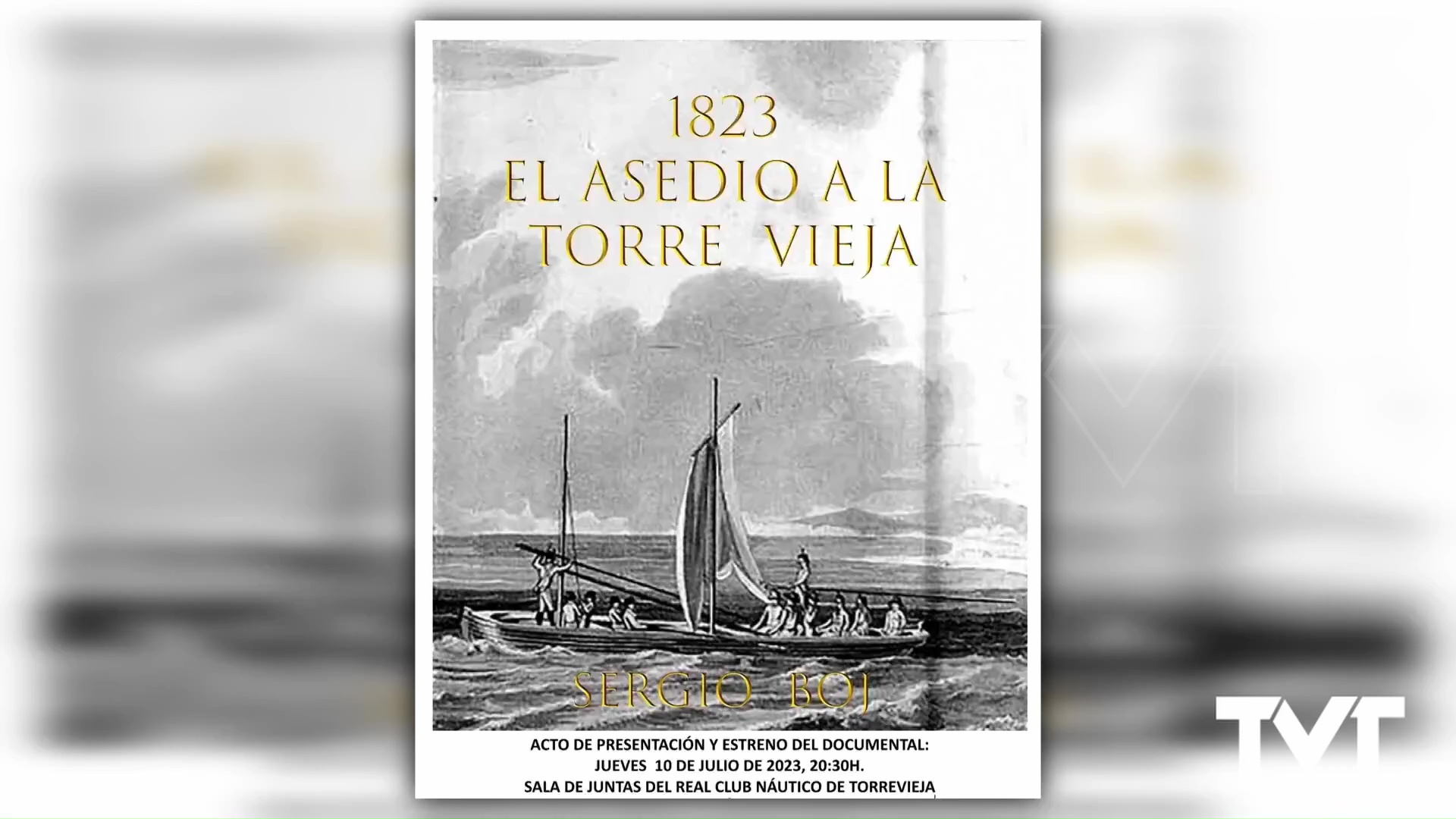 Imagen de El jueves 10, a las 20.30h, en el RCNT, Sergio Boj presenta el documental «1823. El asedio a Torre Vieja» 