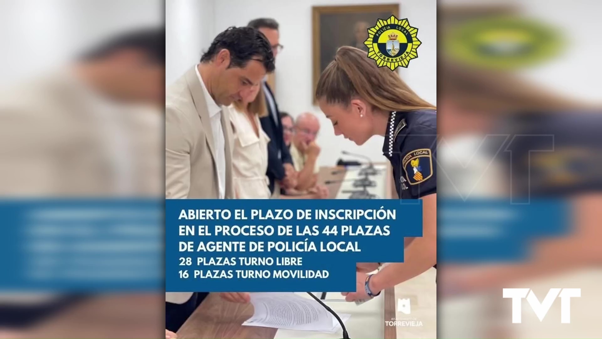 Imagen de Abierto el plazo para inscribirse en el proceso selectivo de 44 nuevas plazas de agente de la Policía Local 