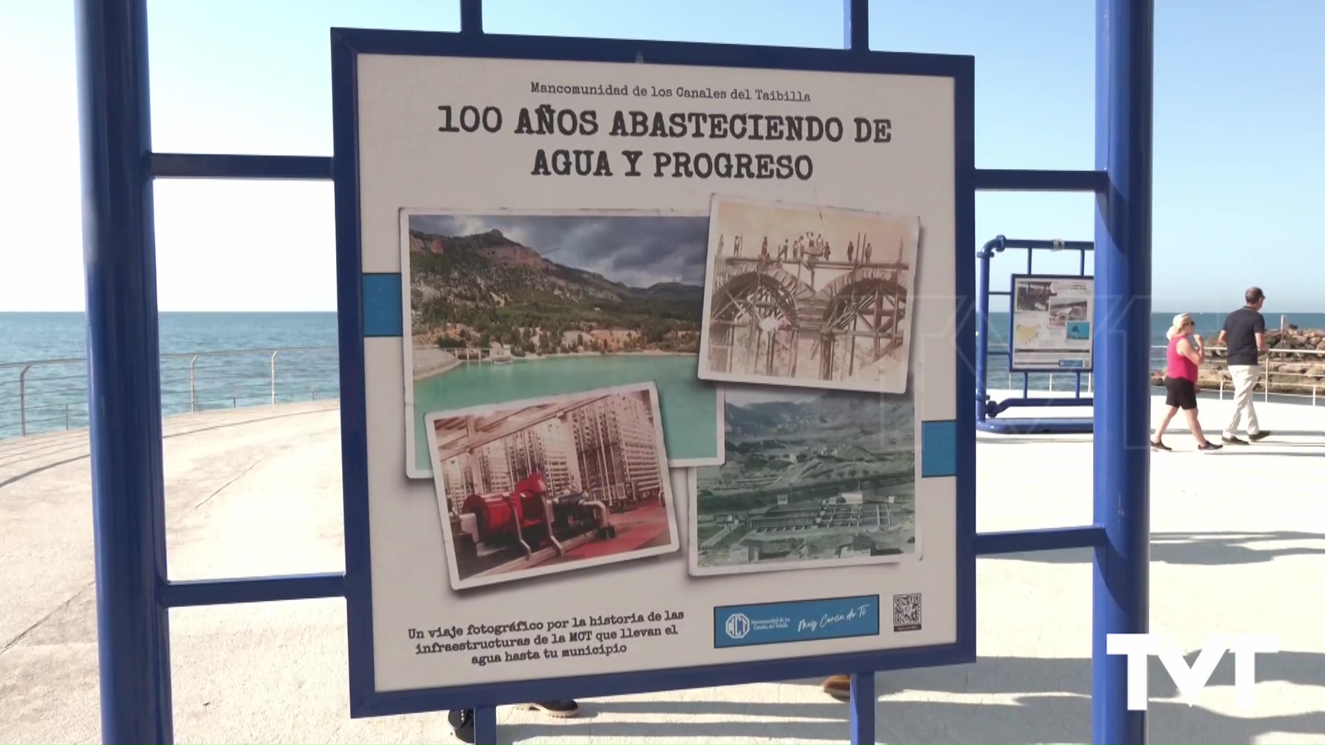 Imagen de Más que sol y playa. Conoce la exposición «Mancomunidad de los Canales del Taibilla: 100 años abasteciendo de agua y de progreso» en la playa del Cura