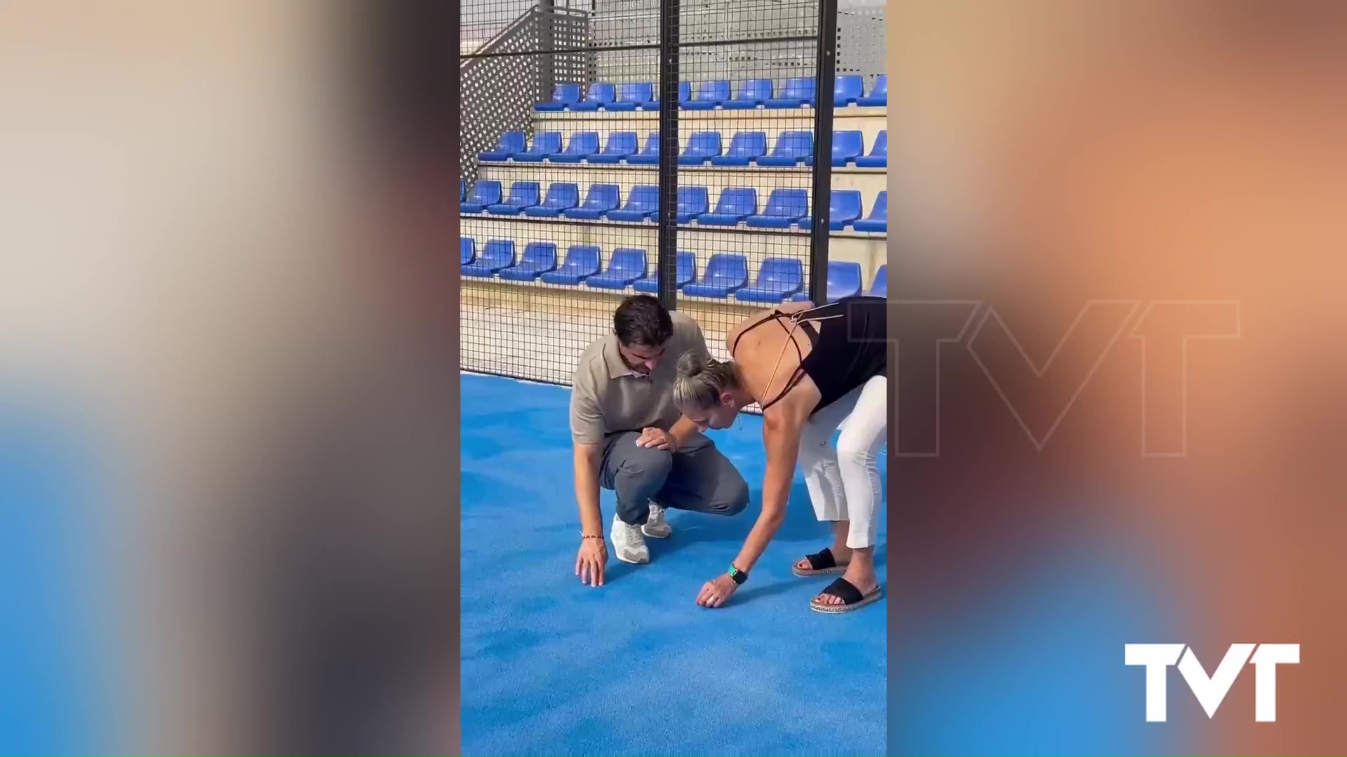 Imagen de Eduardo Dolón: «La zona de raquetas estará a disposición de los torrevejenses dentro de muy pocas semanas»