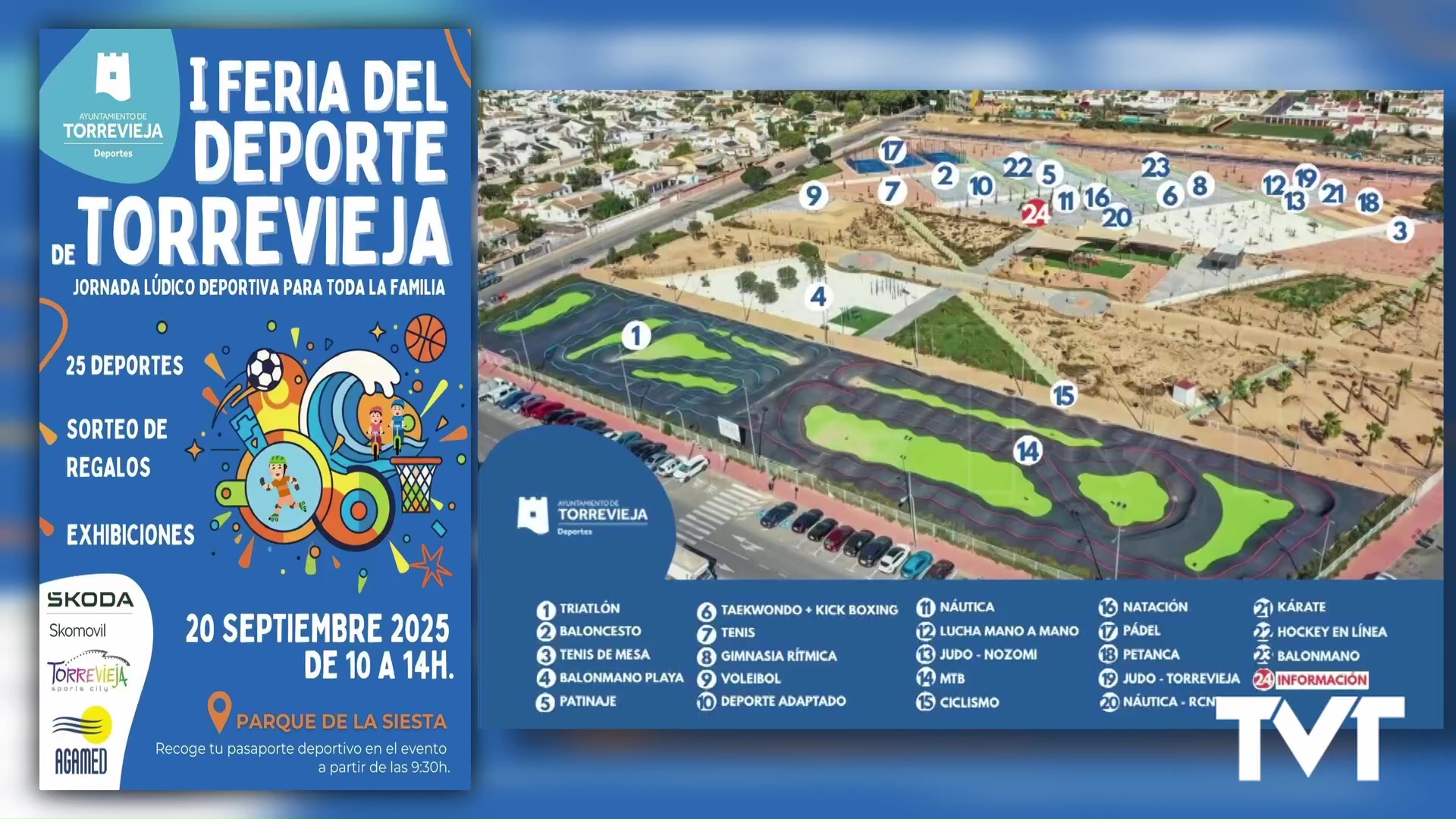Imagen de El Parque de La Siesta acoge el 20 de septiembre la I Feria del Deporte 