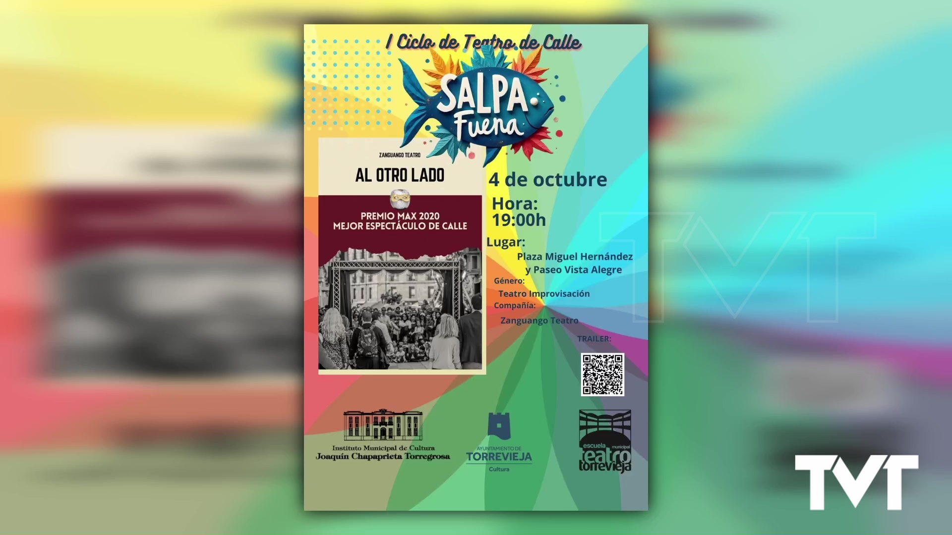 Imagen de Un espectáculo de improvisación nos espera el 4 de octubre con «SALpa Fuera» 