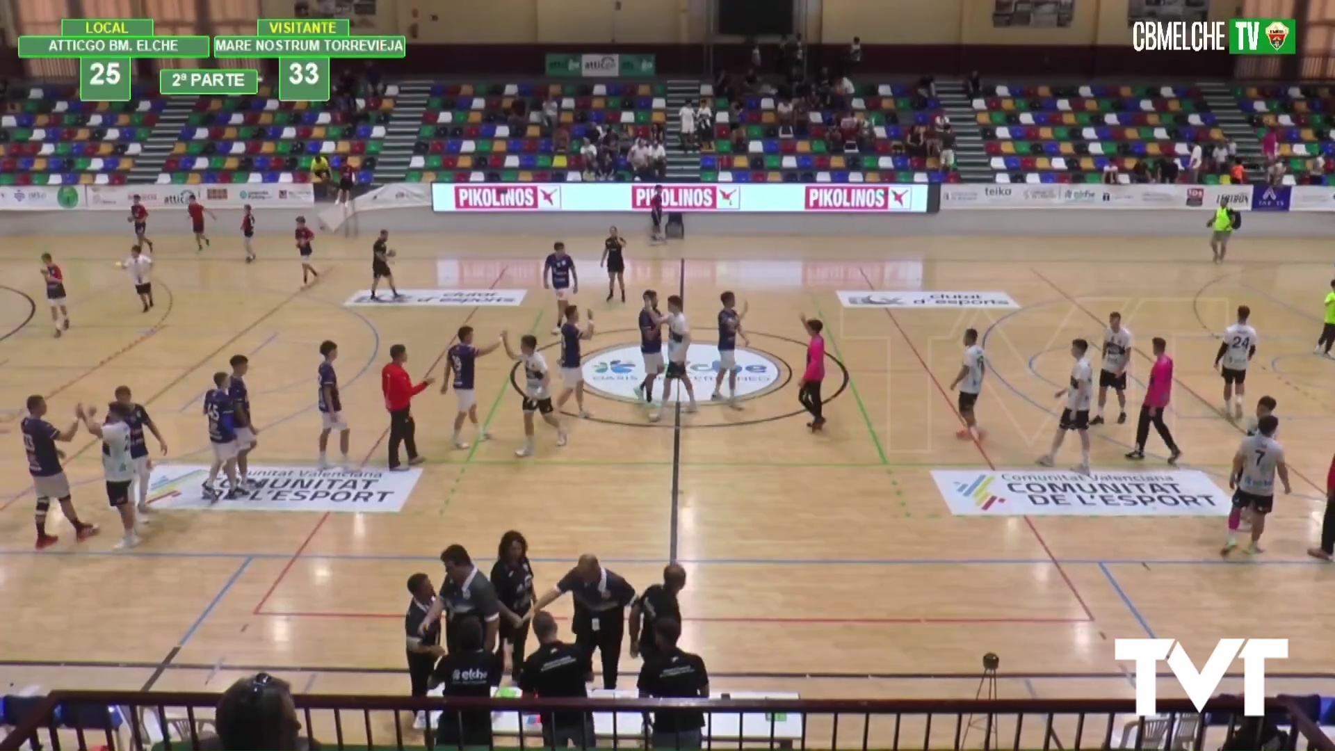 Imagen de El Club Balonmano Mare Nostrum logra su primera victoria de la temporada en Elche