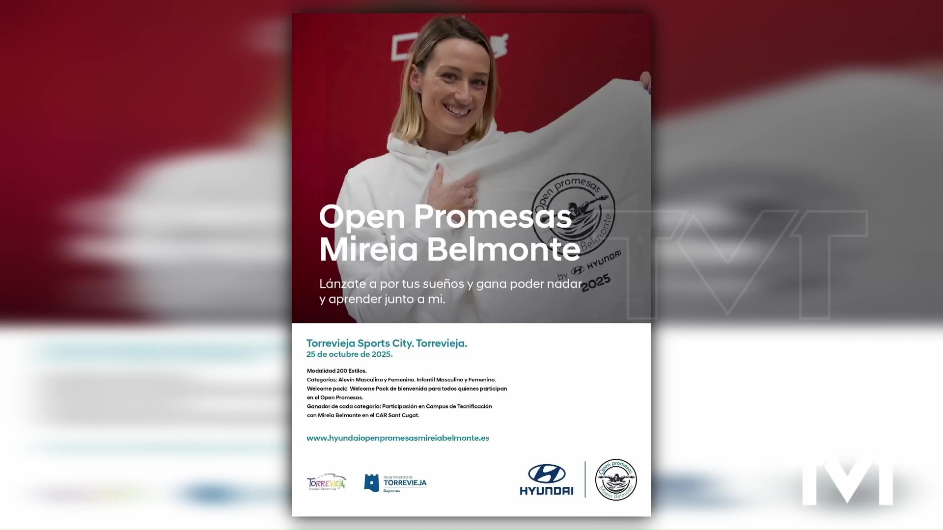 Imagen de La Piscina Olímpica de Torrevieja será la sede del Open Promesas Mireia Belmonte