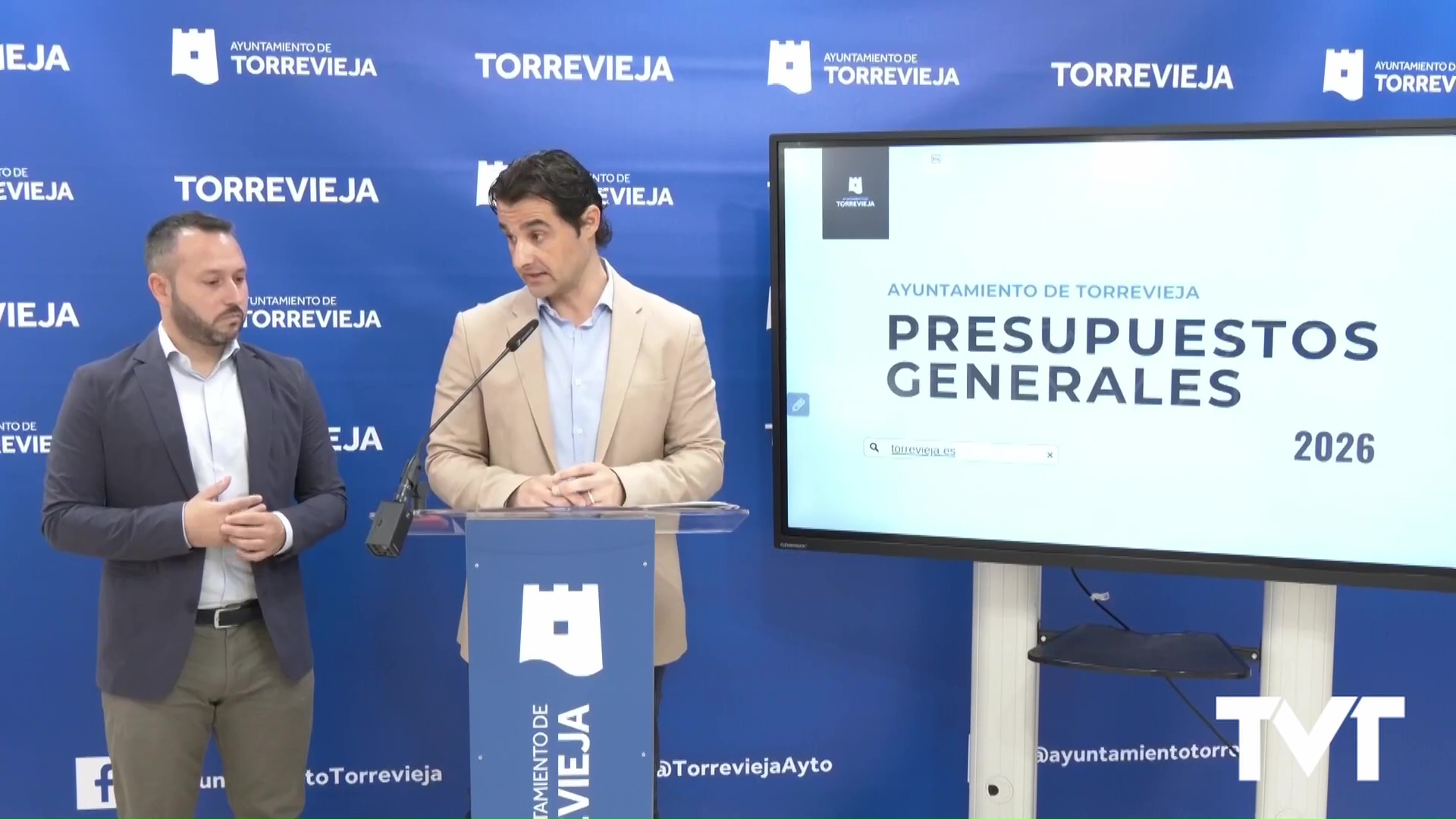 Imagen de 187,7 millones de euros para el ejercicio 2026. Se aprueba el proyecto de presupuesto general del Ayuntamiento de Torrevieja 