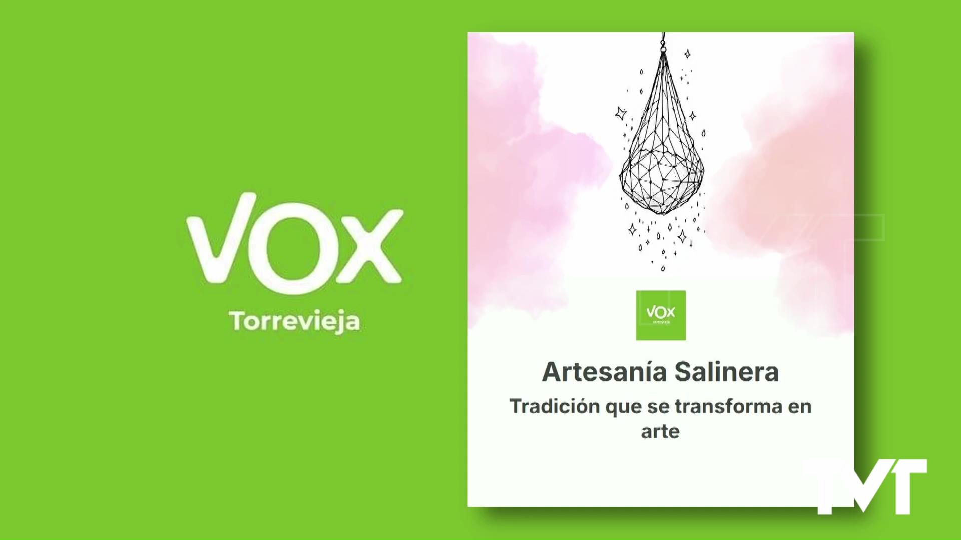 Imagen de VOX Torrevieja propone un proyecto para impulsar la artesanía salinera y convertirla en motor creativo y económico de Torrevieja 