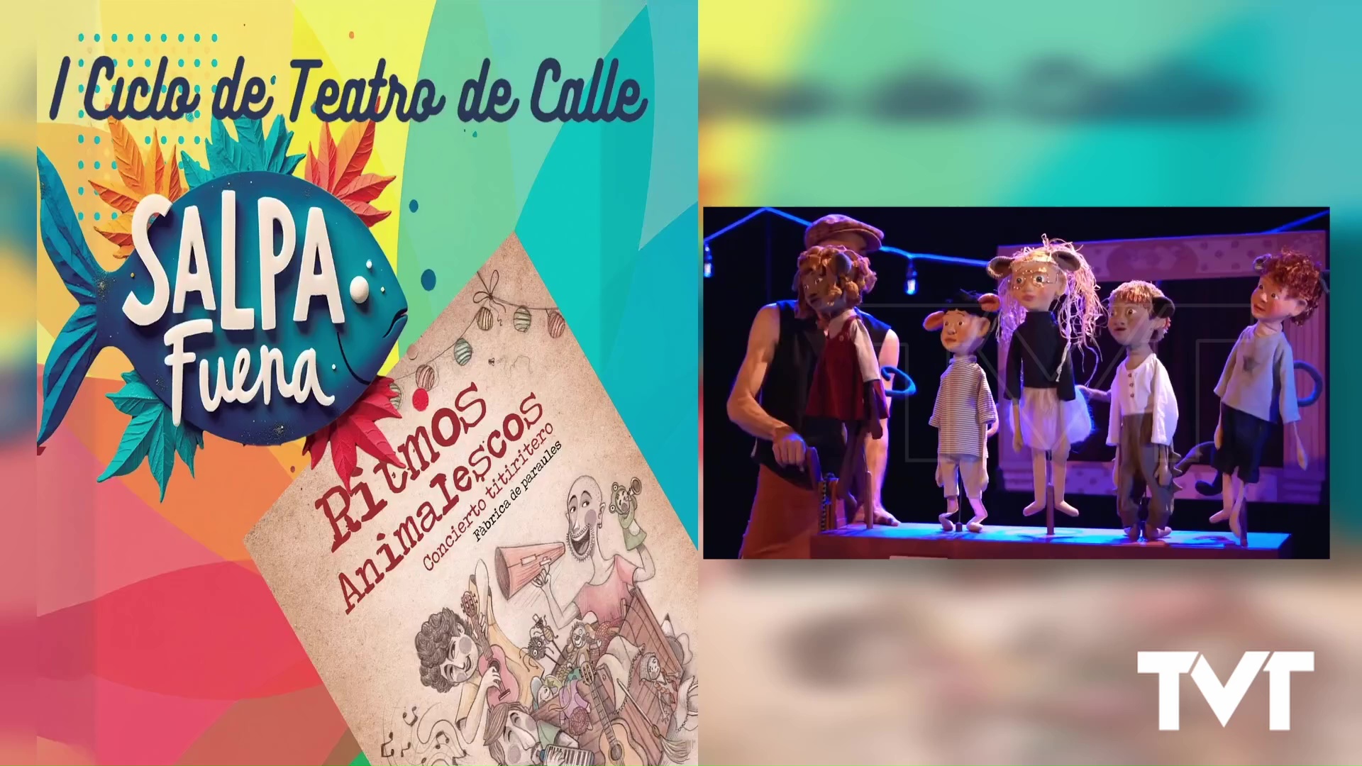 Imagen de El I ciclo de teatro de calle se despide con «Ritmos Animalescos»