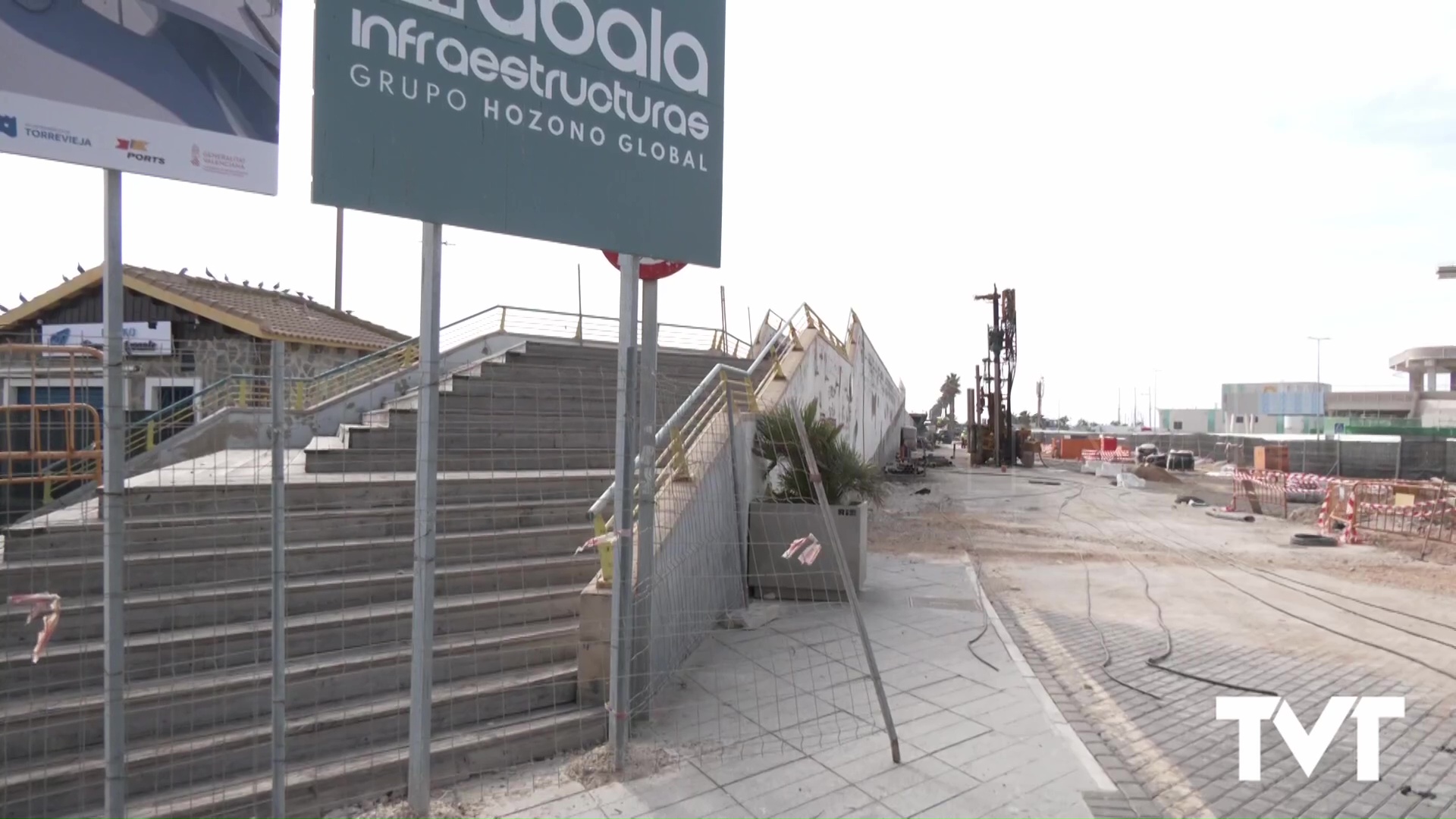 Imagen de Así continuan las obras de transformación del frente portuario e integración puerto-ciudad