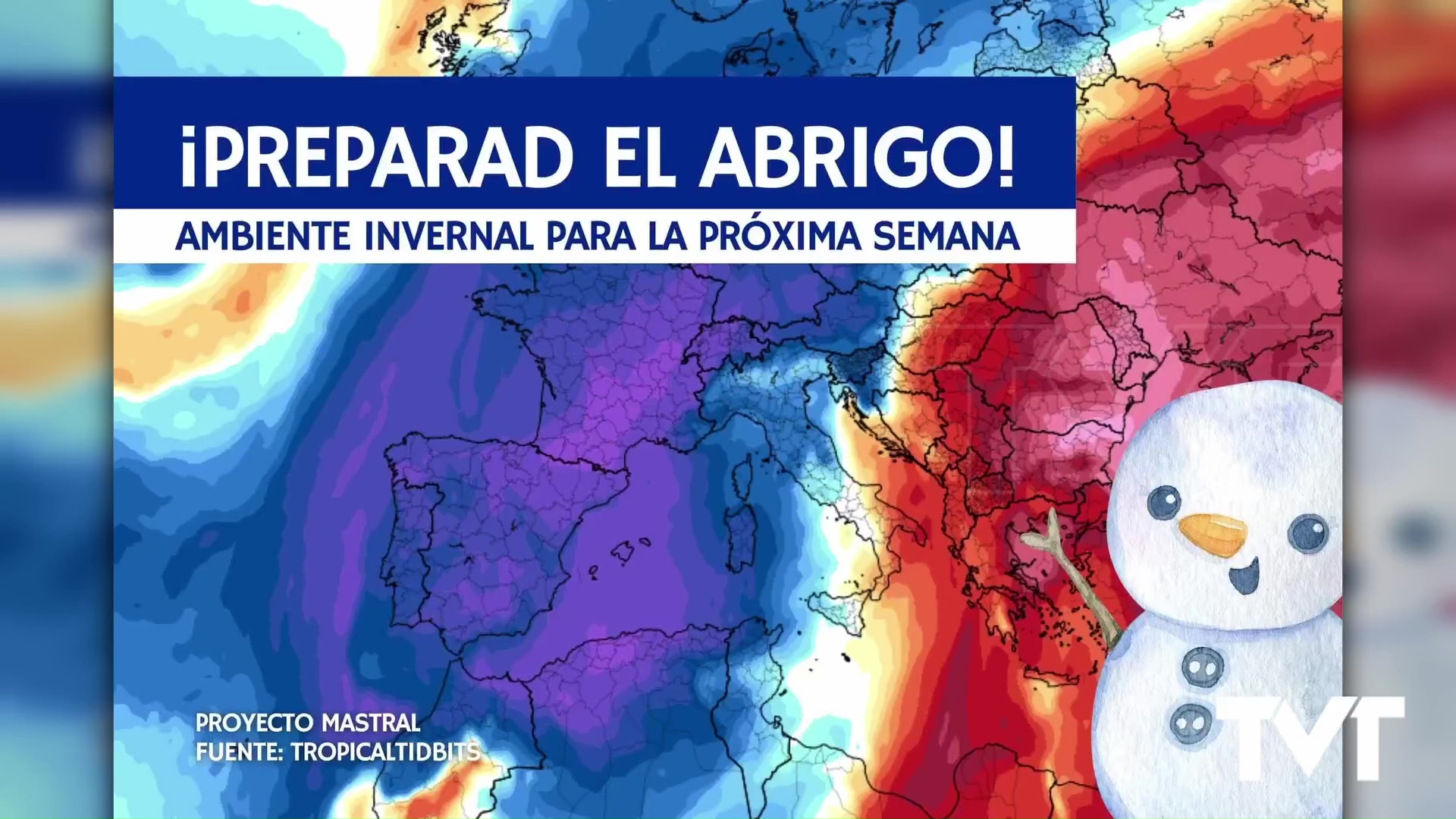 Imagen de Llega una masa de aire polar que hará bajar las temperaturas en Torrevieja
