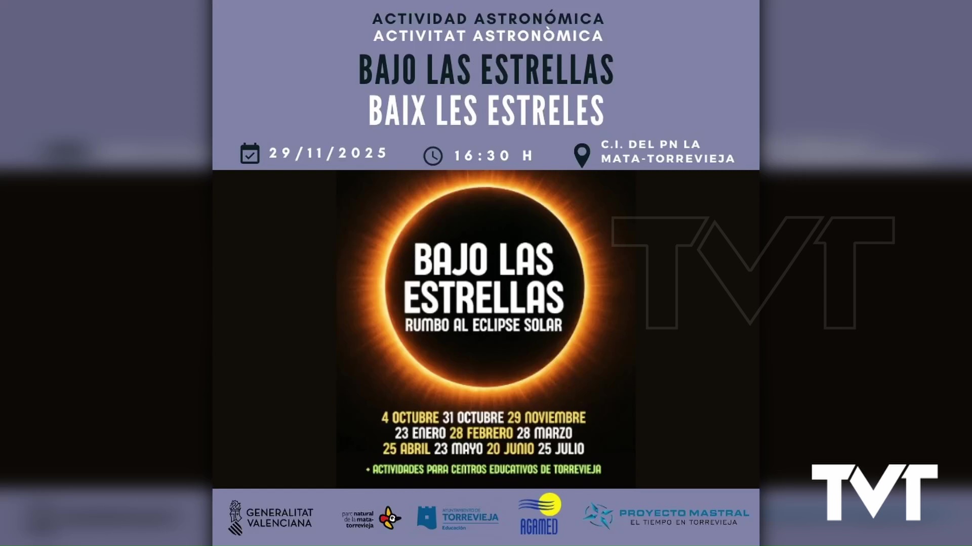 Imagen de Segunda sesión el 29 de noviembre de« Bajo las Estrellas, rumbo al eclipse solar»