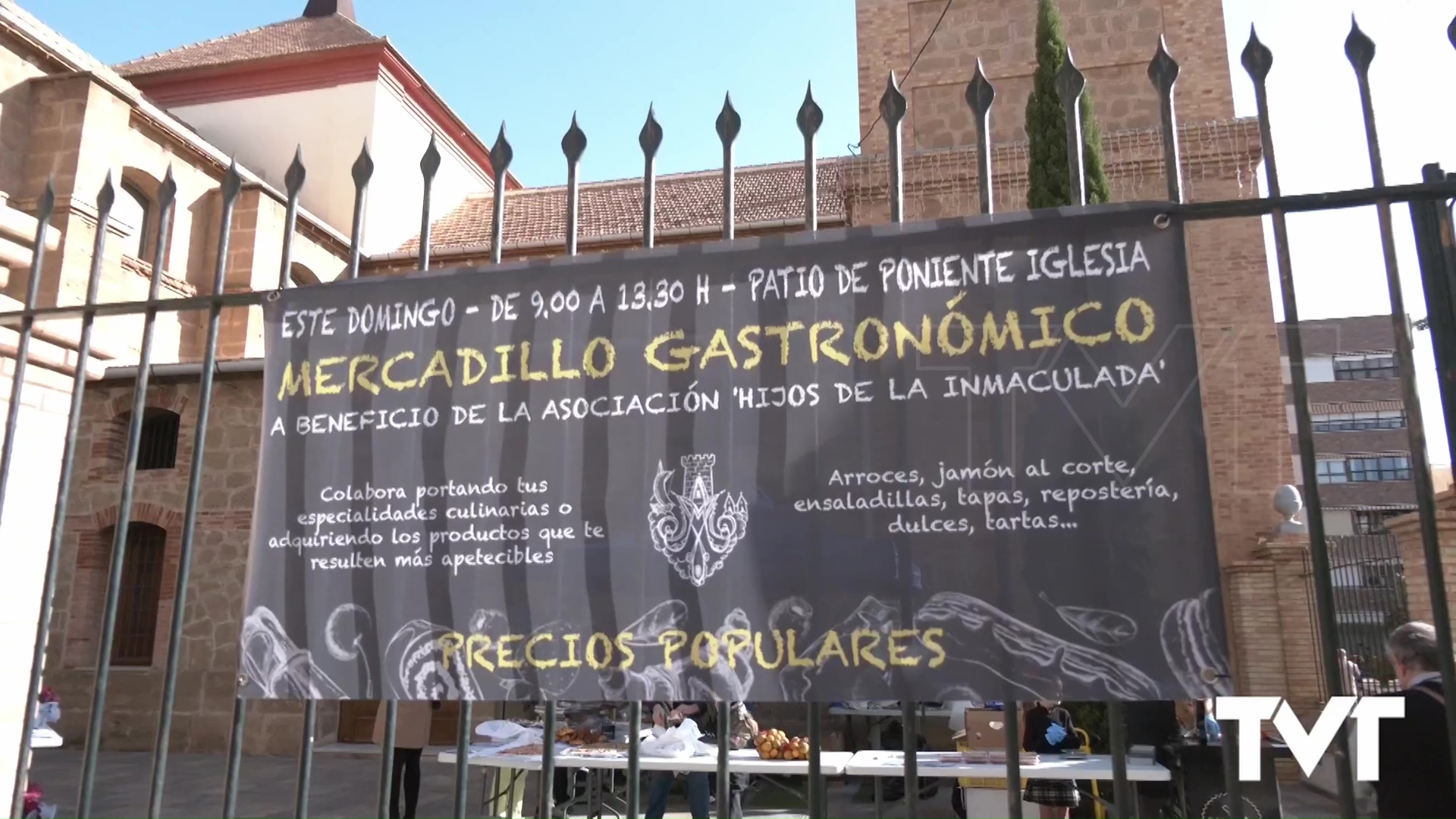Imagen de Vuelve el mercadillo gastronómico y stand Navideños de «Los Hijos de la Inmaculada»