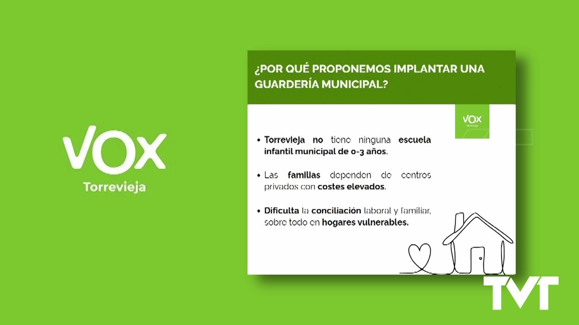 Imagen de VOX Torrevieja propone la creación de la primera Guardería Municipal gratuita 