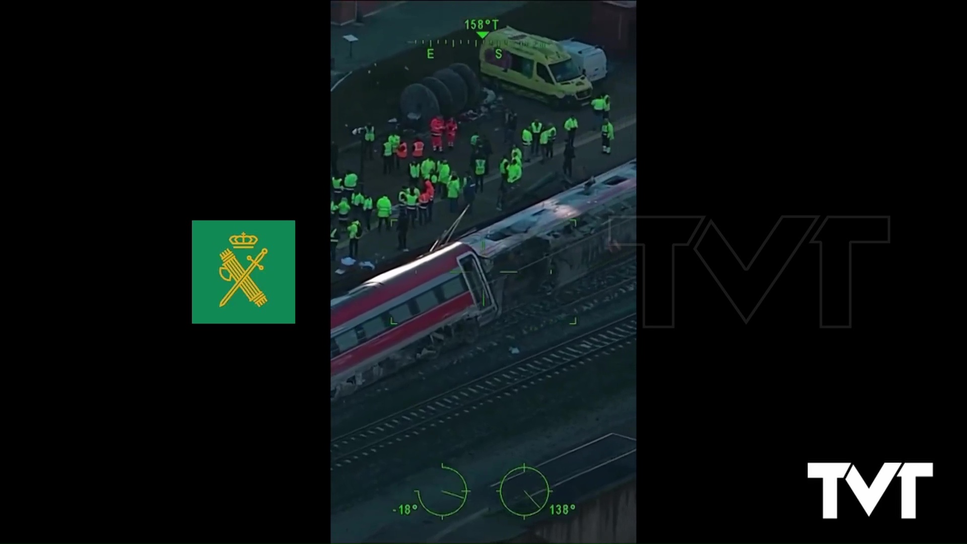 Imagen de Consternación tras el mortal accidente ferroviario en Ademuz