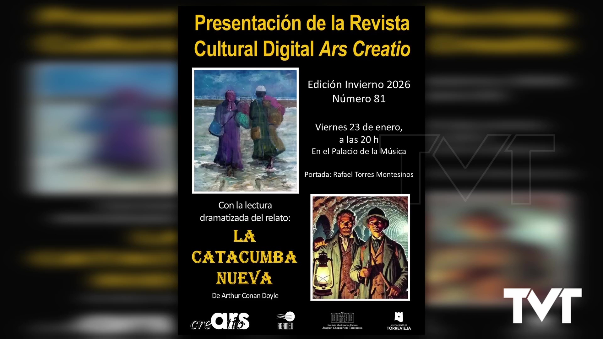 Imagen de Ars Creatio presentará una lectura dramatizada de «La catacumba nueva»