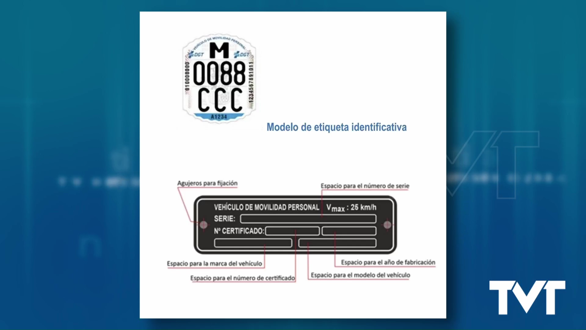 Imagen de Los VMP deberán estar inscritos en el Registro de la DGT y disponer de la correspondiente etiqueta identificativa