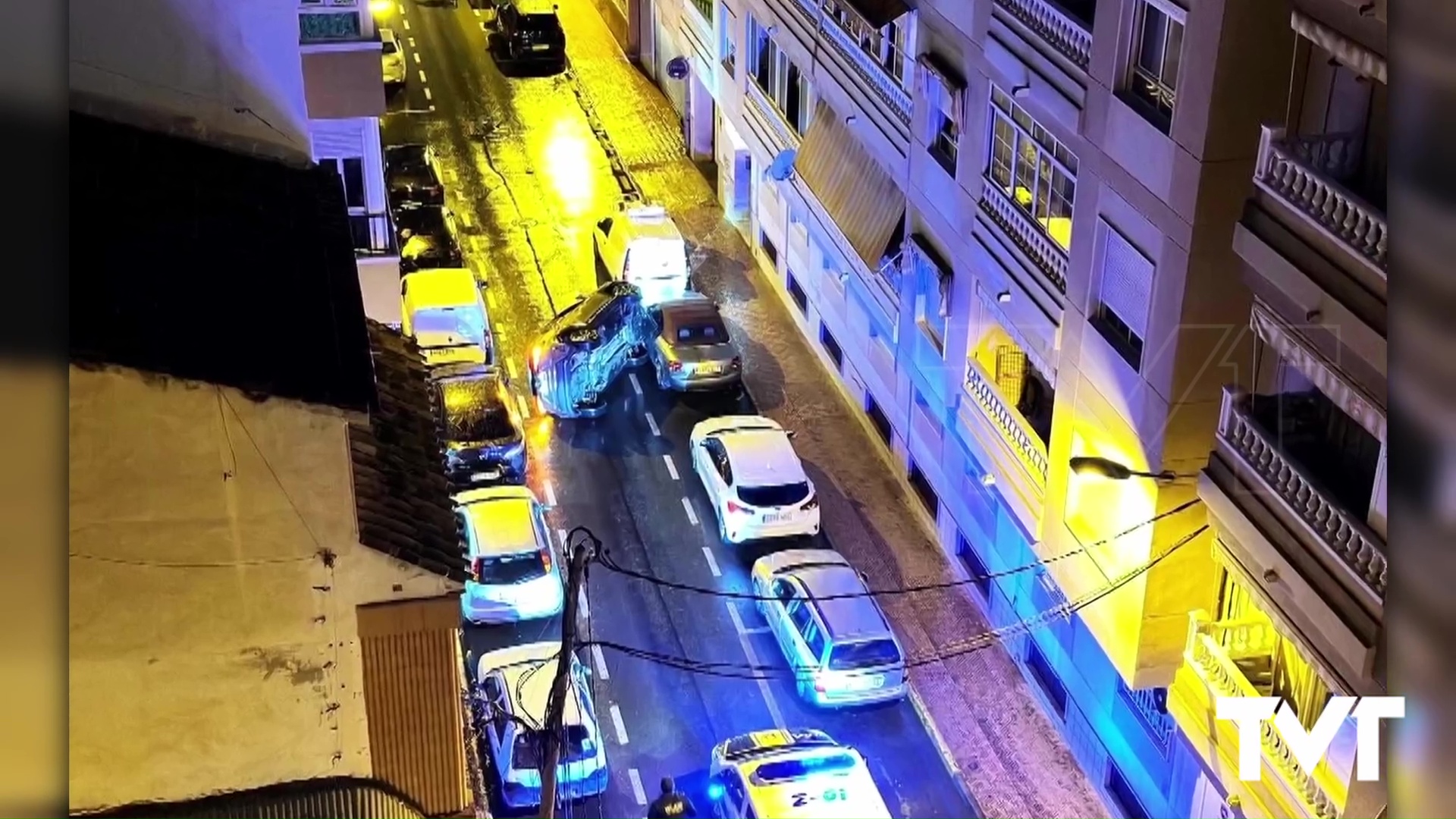 Imagen de Siniestro vial sin heridos en la calle Zoa de Torrevieja