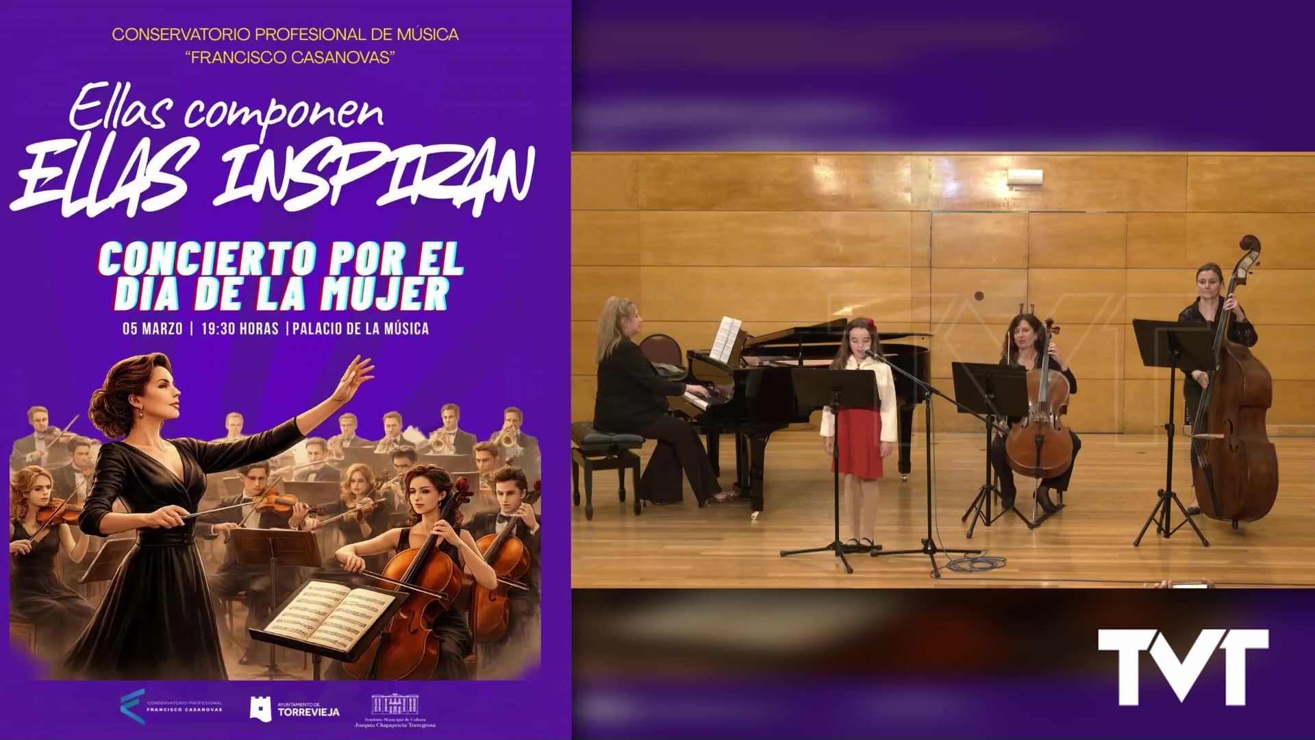 Imagen de «Ellas componen, ellas inspiran». El nuevo concierto que presenta el Conservatorio de Música con motivo del Día de la Mujer