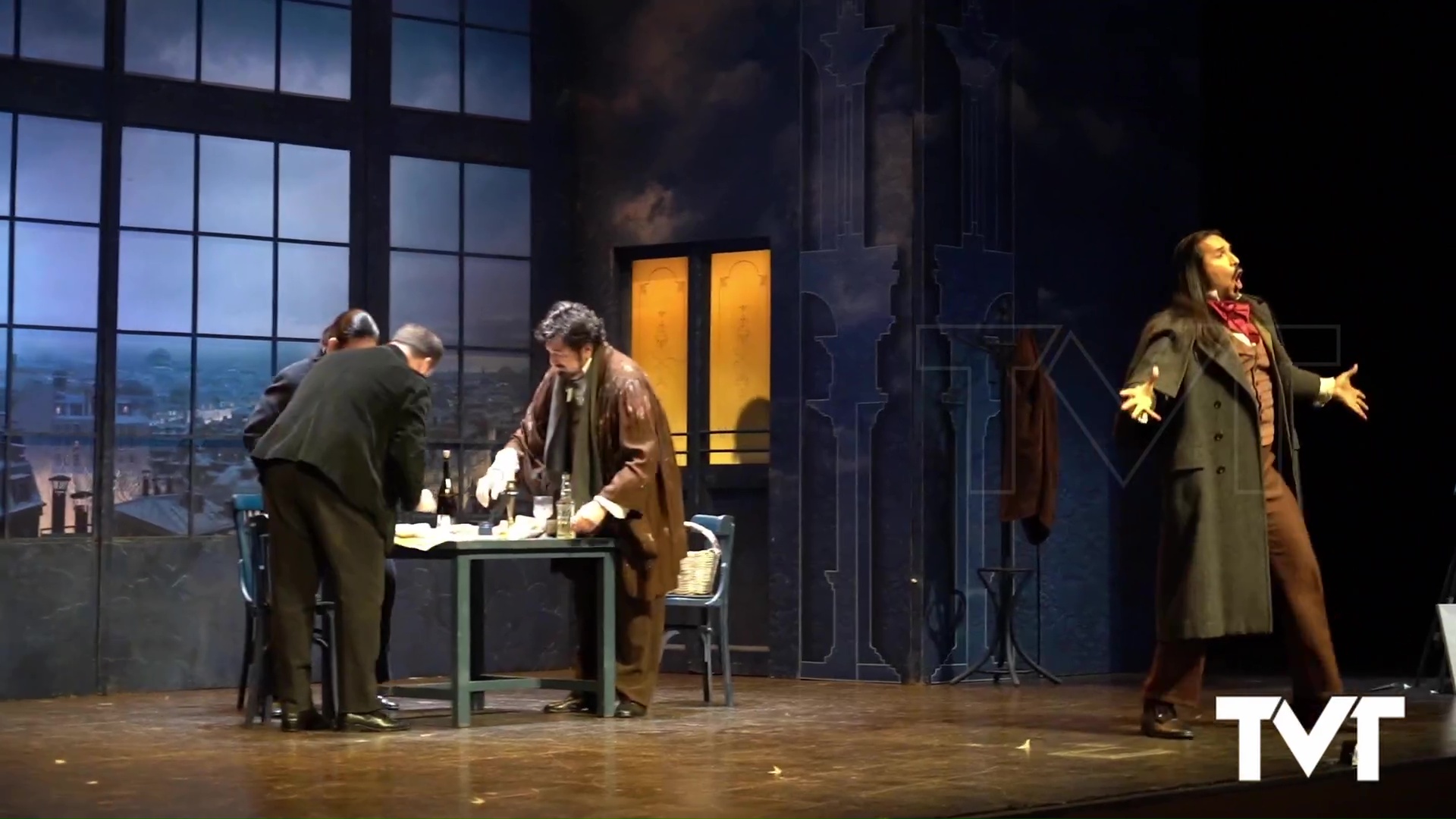 Imagen de Gran éxito de la ópera La Boheme en el Teatro municipal