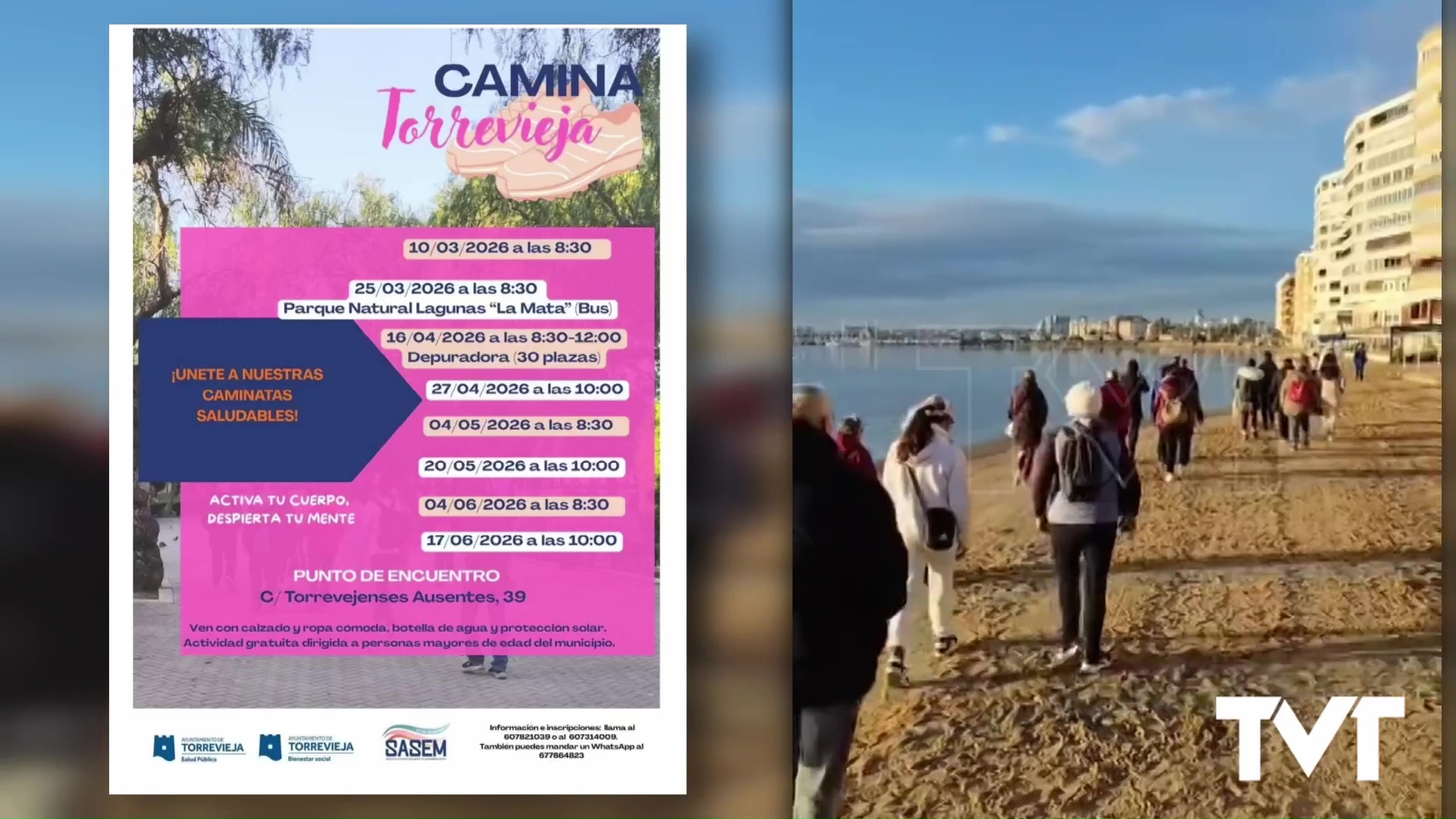 Imagen de Camina Torrevieja se pone en marcha de nuevo el 10 de marzo