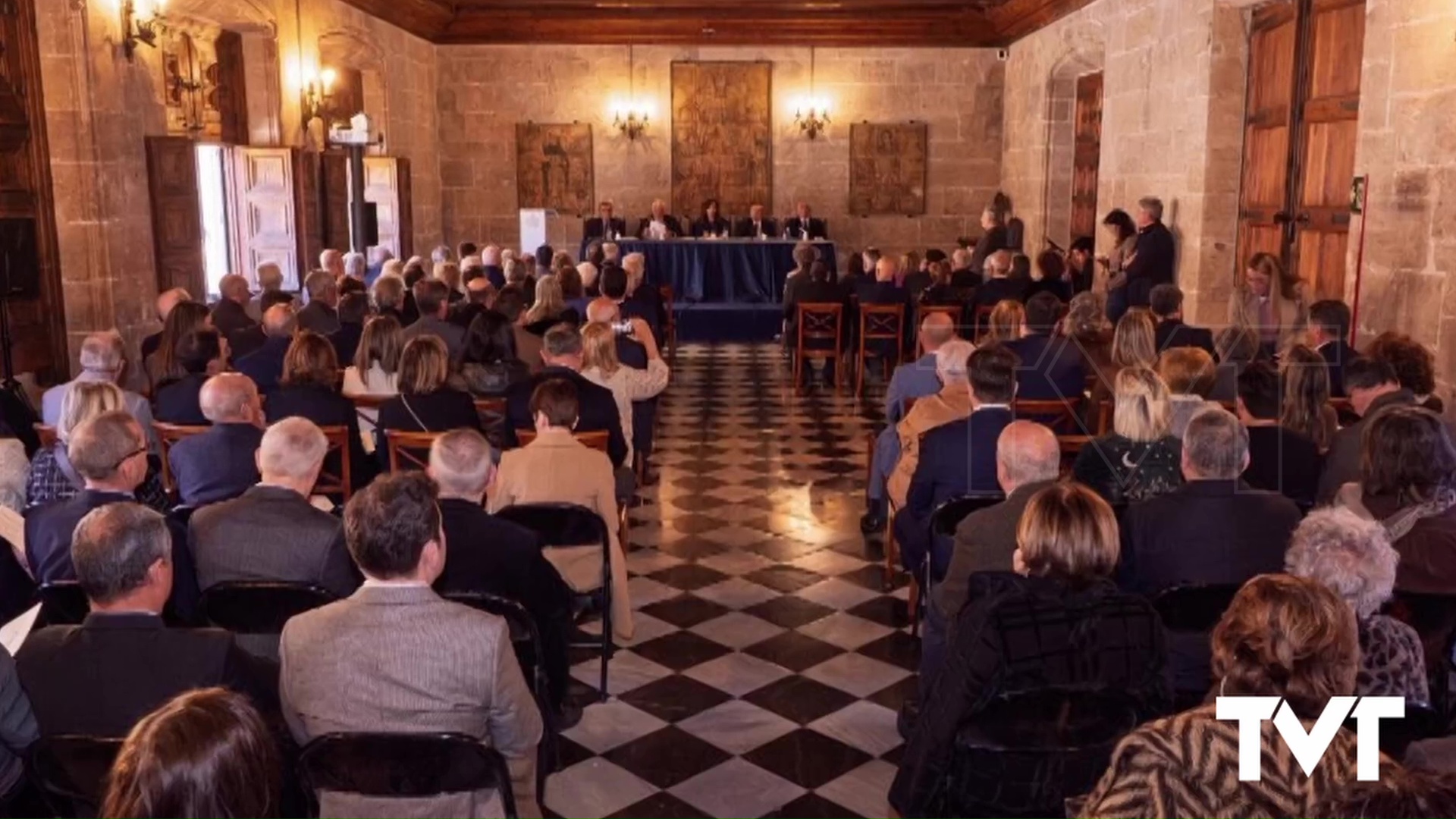 Imagen de Francisco Sala Aniorte, en la Academia de Cronistas Oficiales de la Comunitat Valenciana 
