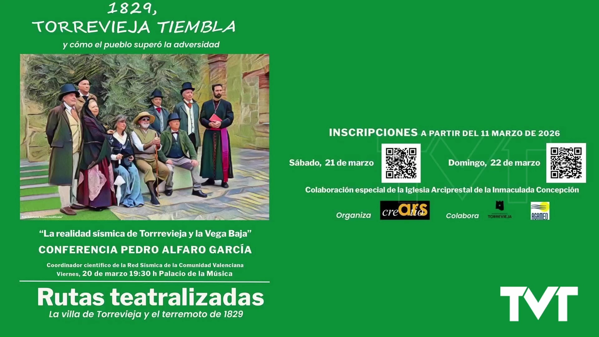 Imagen de Comienza una nueva edición de las Rutas teatralizadas «1829, Torrevieja tiembla»