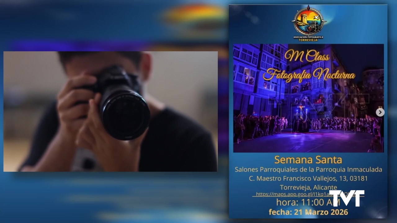 Imagen de La asociación fotográfica Torrevieja inicia su andadura con una master class