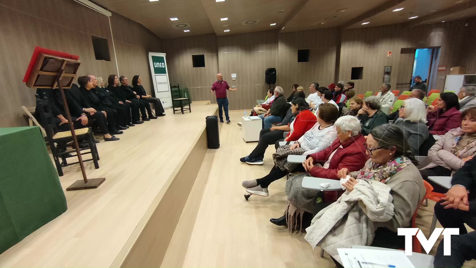 Imagen de Teatro de invidentes de la ONCE para ver mejor el mundo