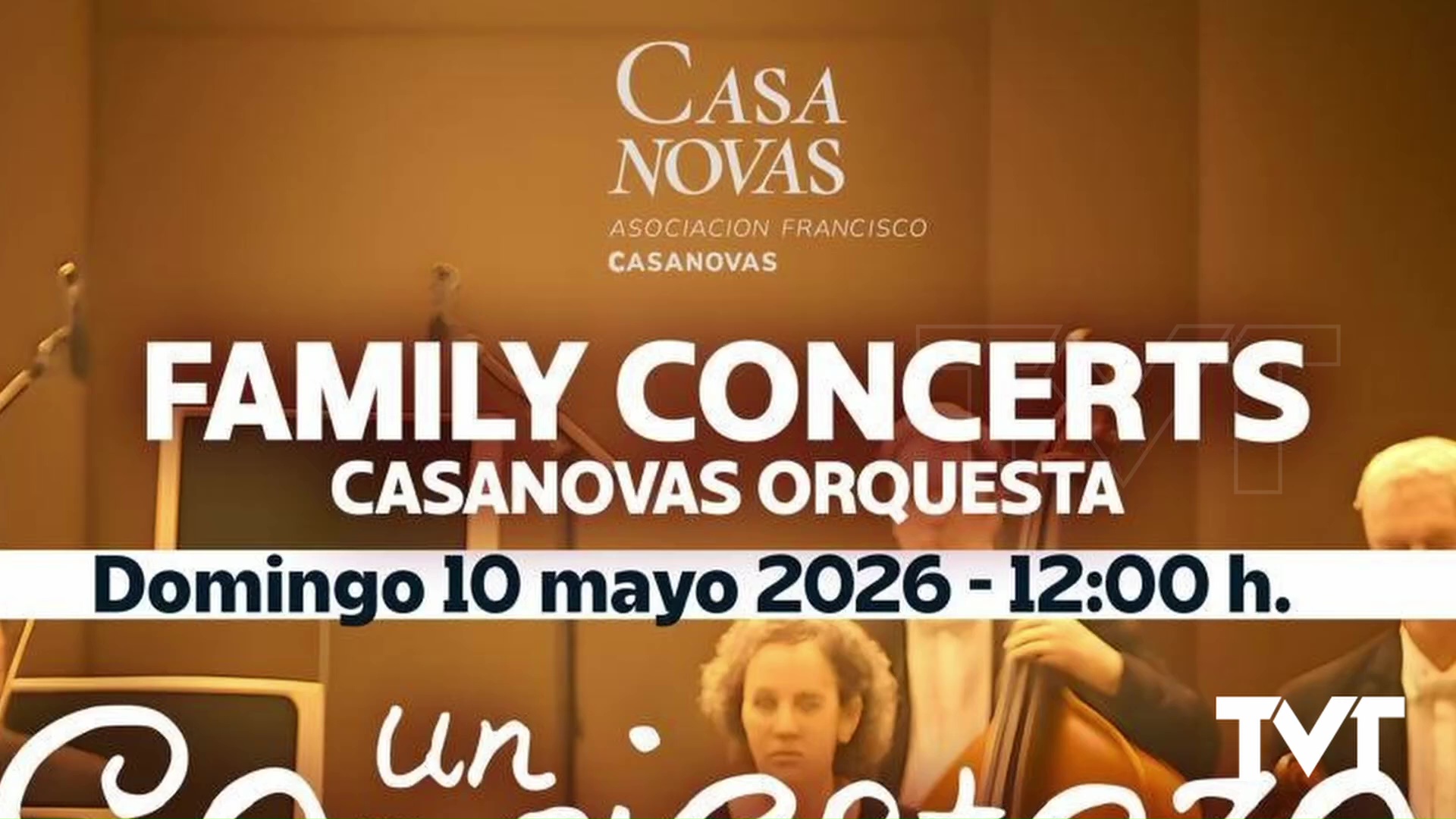 Imagen de El 10 de mayo llega el último concierto «Family Concerts» con la Casanovas Orquesta