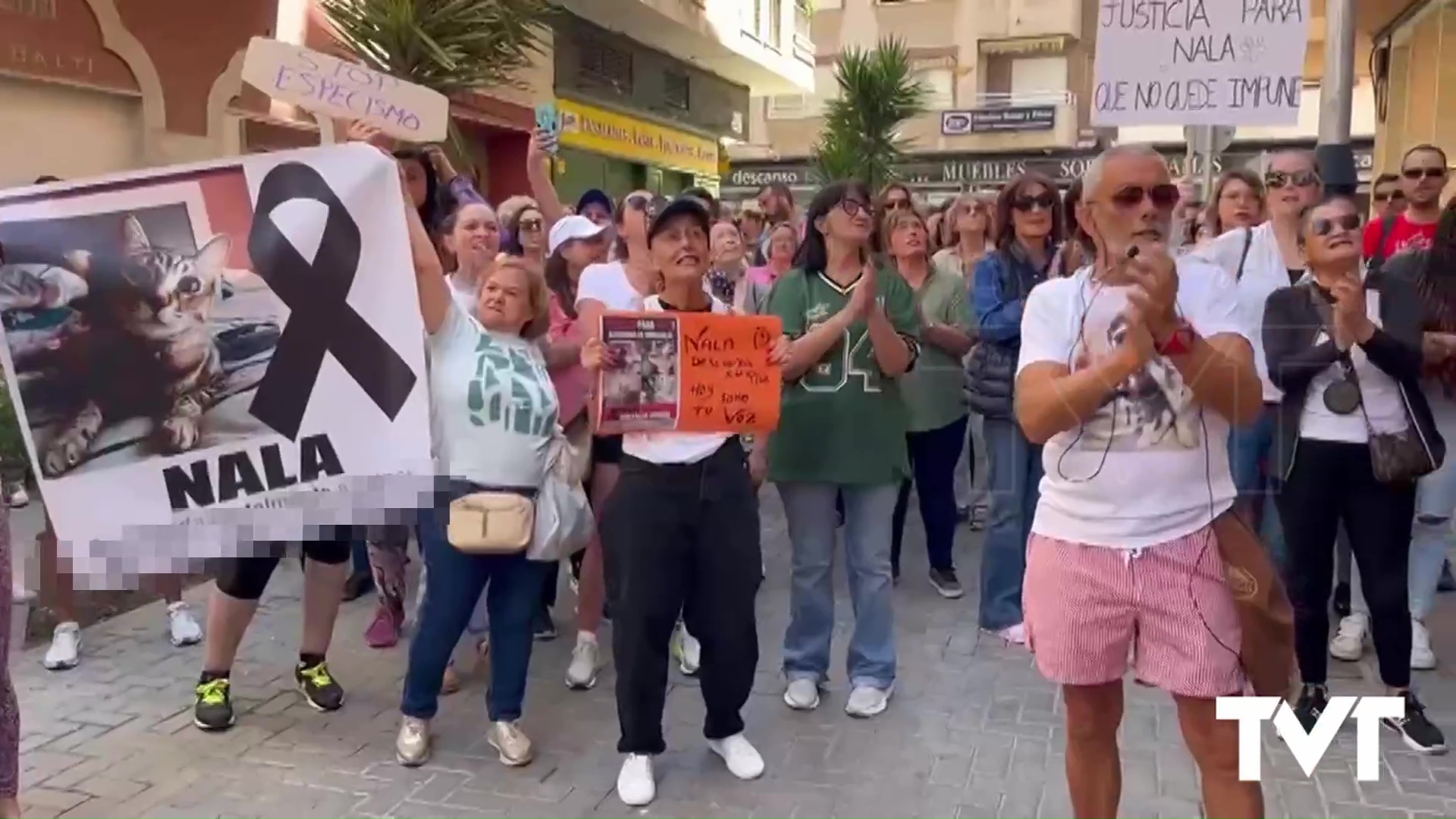 Imagen de Cientos de personas se dan cita en Torrevieja para pedir justicia para Nala