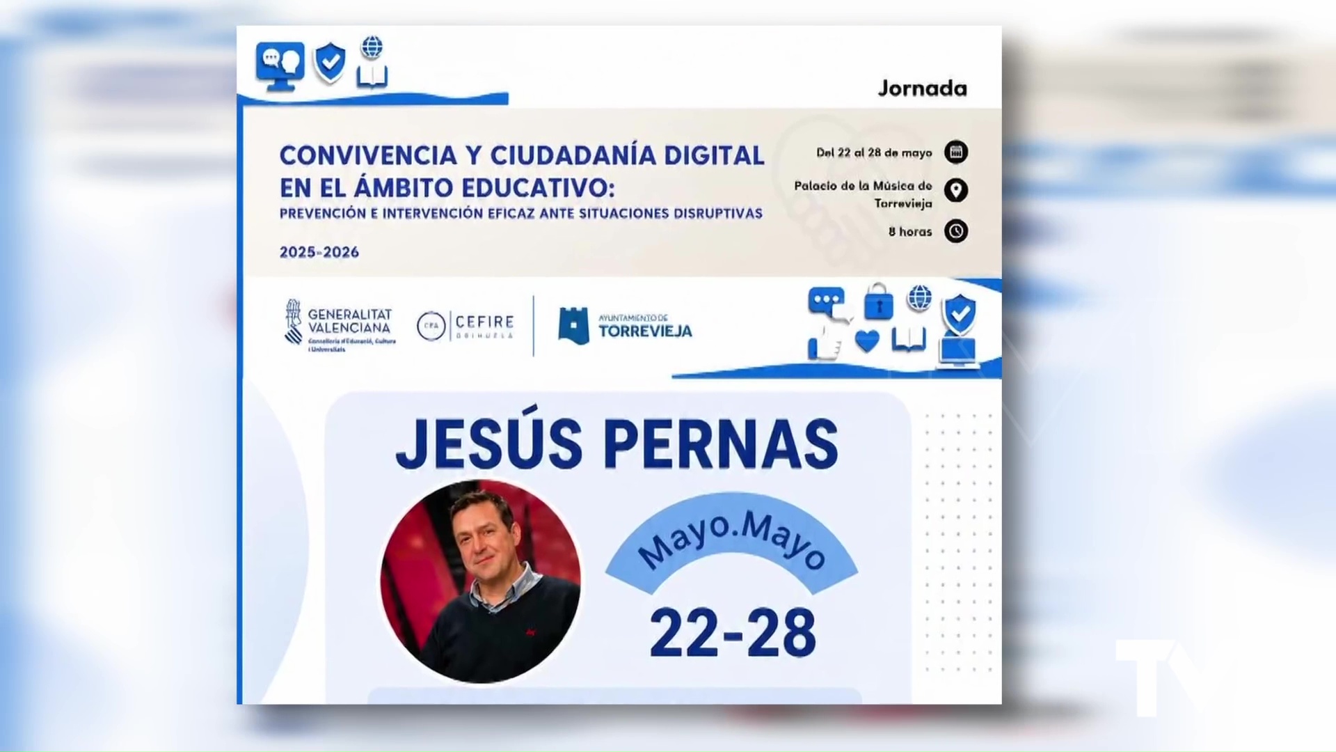 Imagen de Torrevieja acoge una jornada sobre Convivencia y Ciudadanía digital en el ámbito educativo con el experto Jesús Pernas