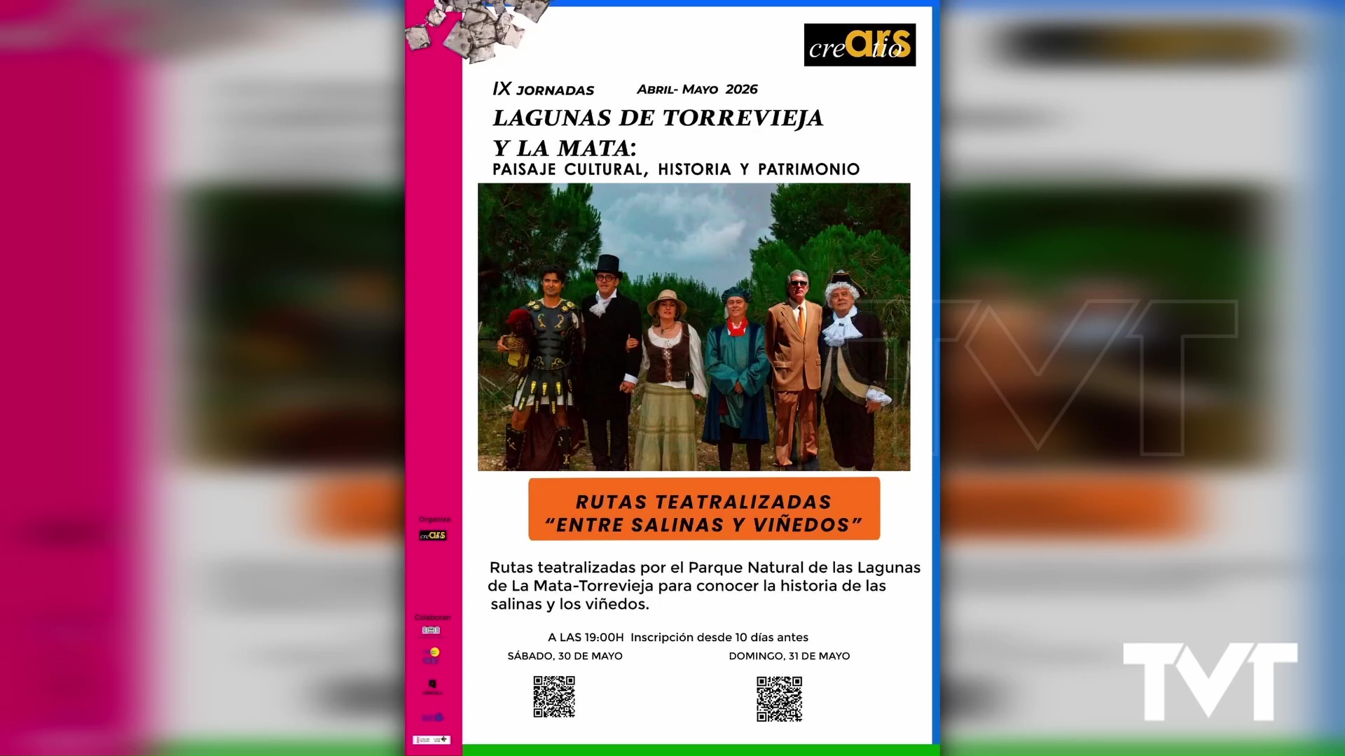 Imagen de Ars Creatio organiza dos nuevas rutas históricas teatralizadas «Entre salinas y viñedos»