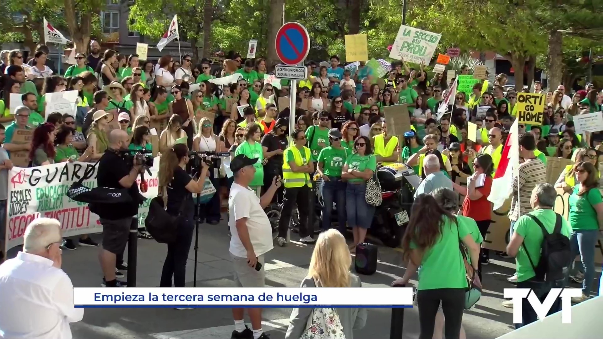 Imagen de Los docentes inician su tercera semana de huelga