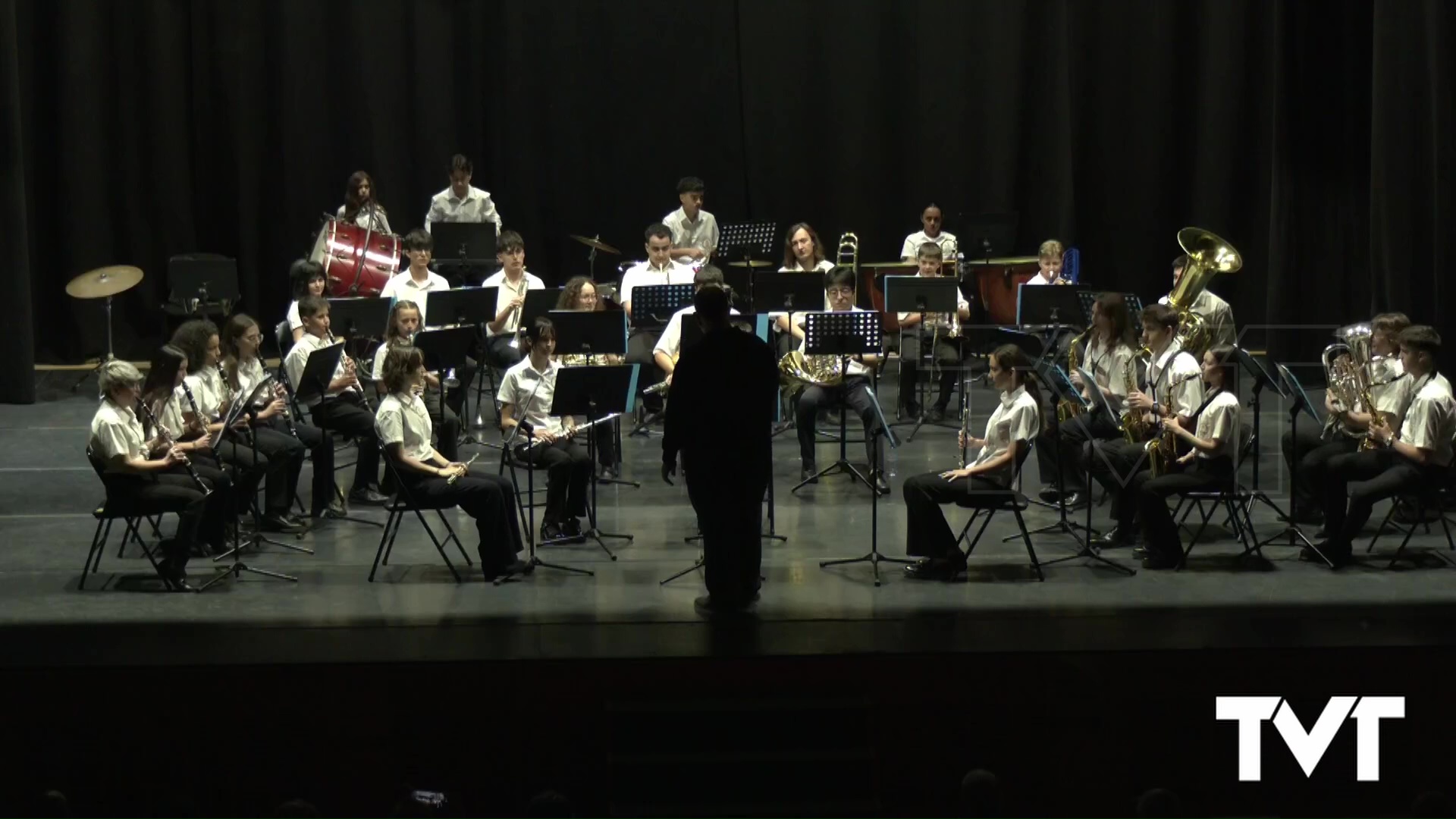 Imagen de La banda juvenil de Los Salerosos emociona con su concierto del «XXXI Música als pobles»