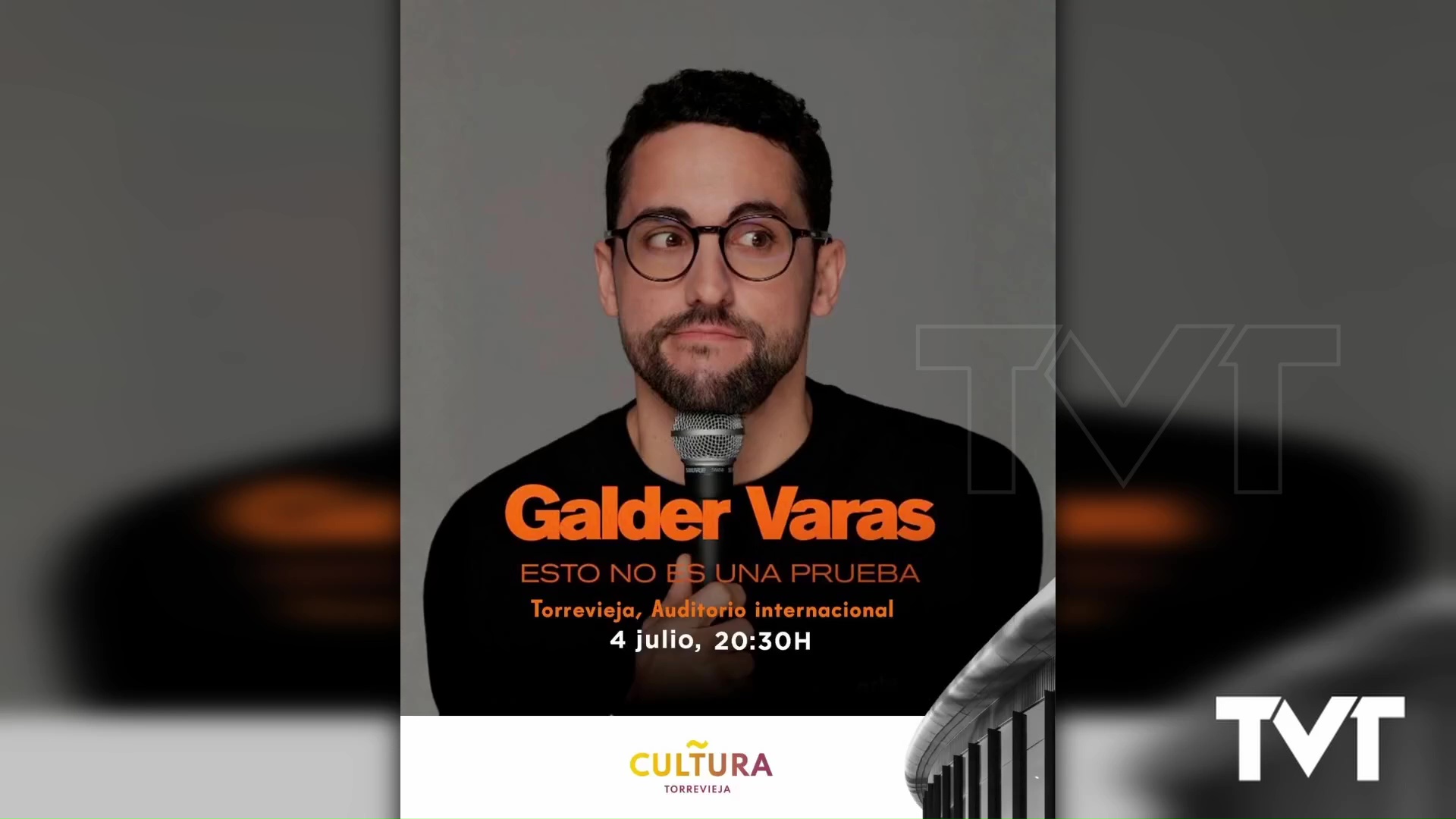 Imagen de Galder Varas regresa a Torrevieja el 4 de julio con su nuevo show «Esto no es una prueba»
