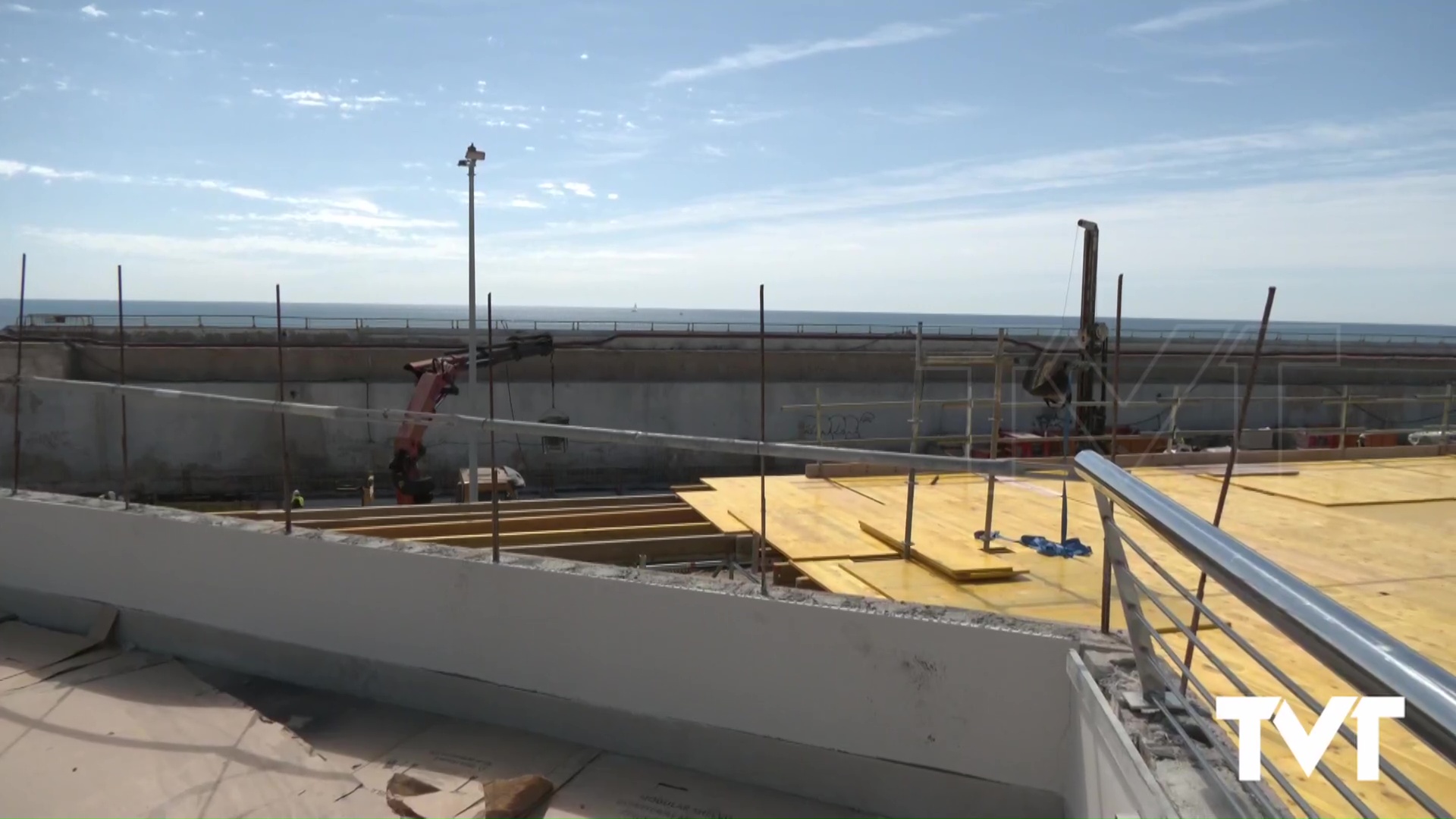 Imagen de Las obras de acceso al Dique de Levante se amplían hasta el 25 de noviembre