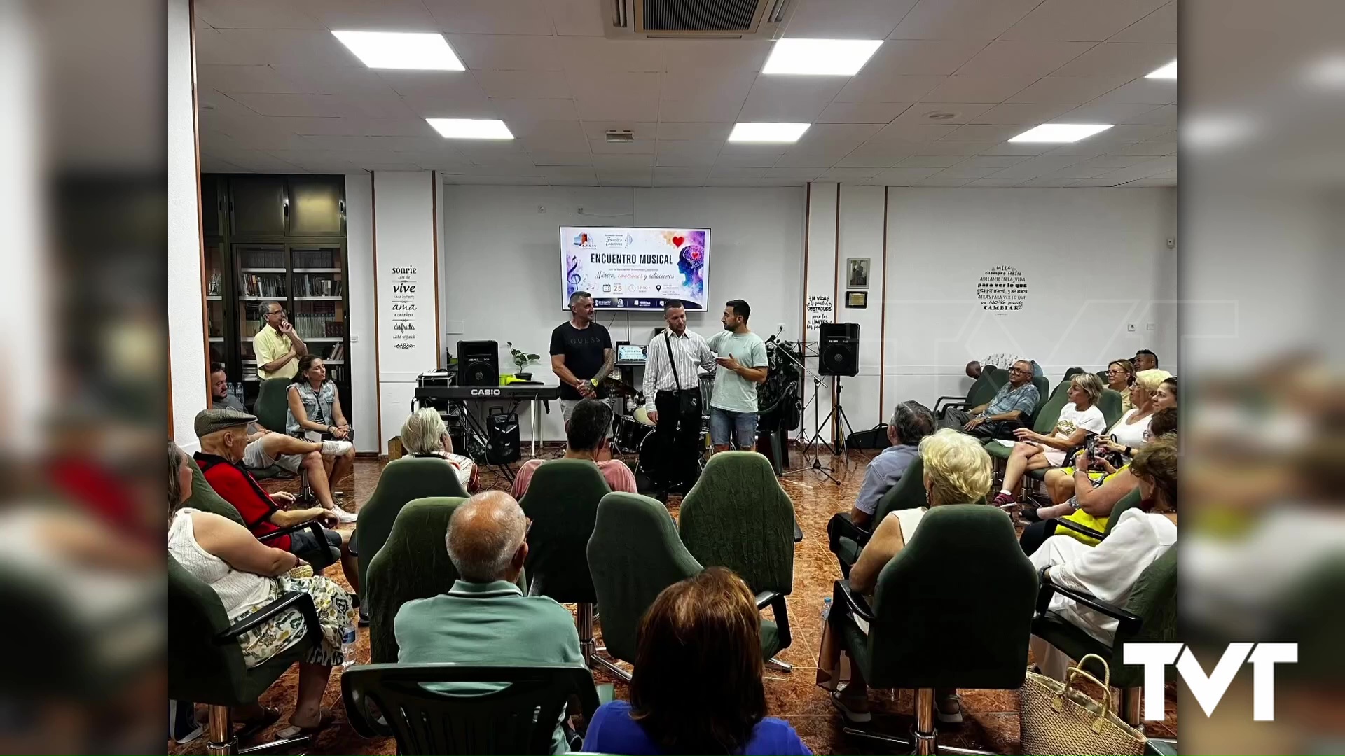 Imagen de APAEX y la Asociación Musical Francisco Casanovas se unen en un encuentro musical